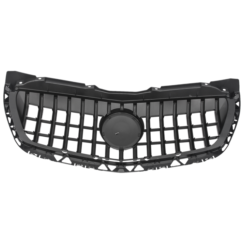 Kühlergrill Glanz Schwarz GT Panamericana Grill Passend für Mercedes-Benz Sprinter W906 Facelift Bj. ab 09.2013-