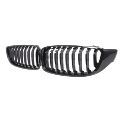 Nieren Grill glanz Schwarz Einzelsteg passend für BMW 4er F32 F33 F36 F80 F82 F83