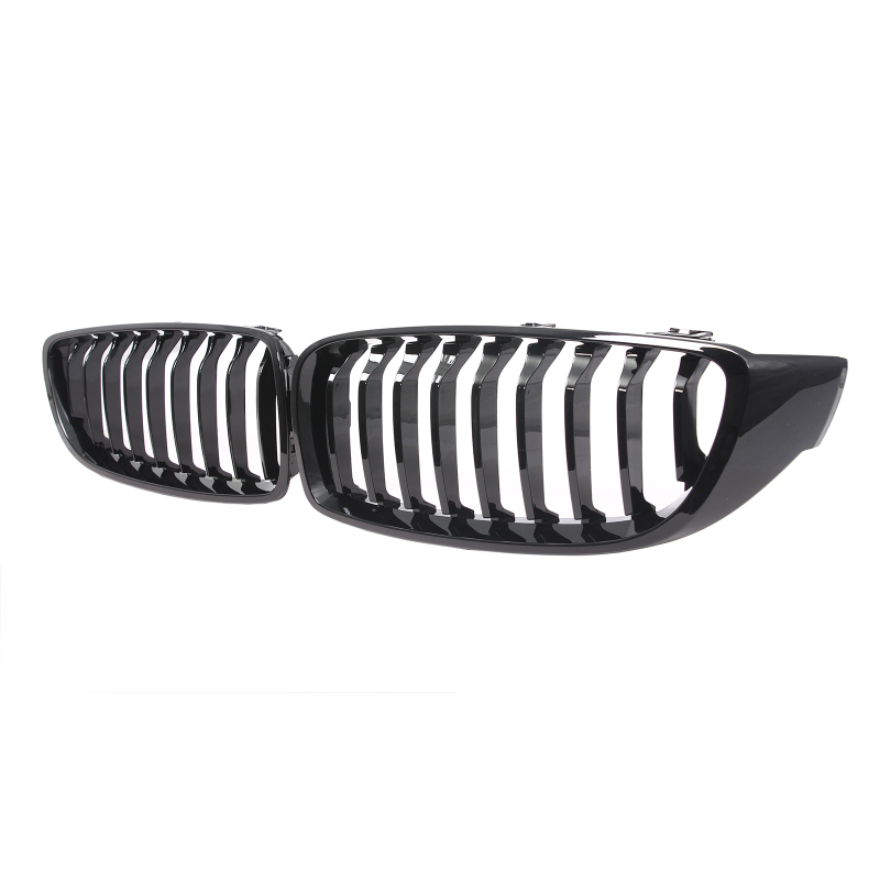 Nieren Grill glanz Schwarz Einzelsteg passend für BMW 4er F32 F33 F36 F80 F82 F83