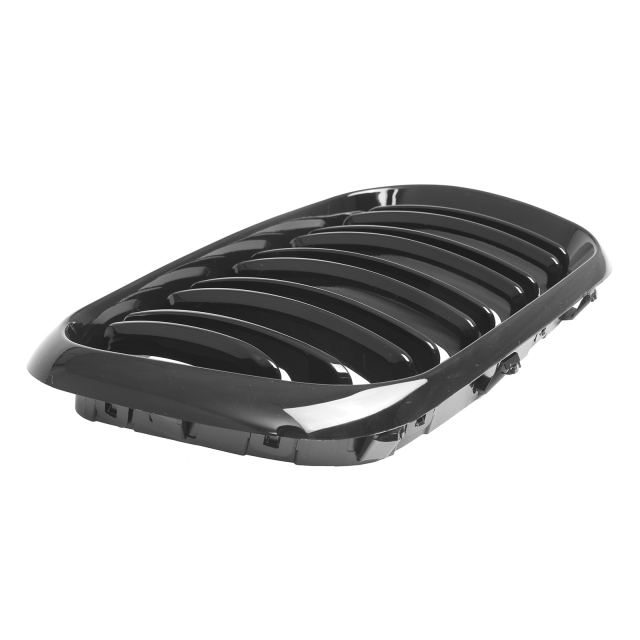 Nieren Grill glanz Schwarz Doppelsteg passend für BMW X5 E53 Vorfacelift