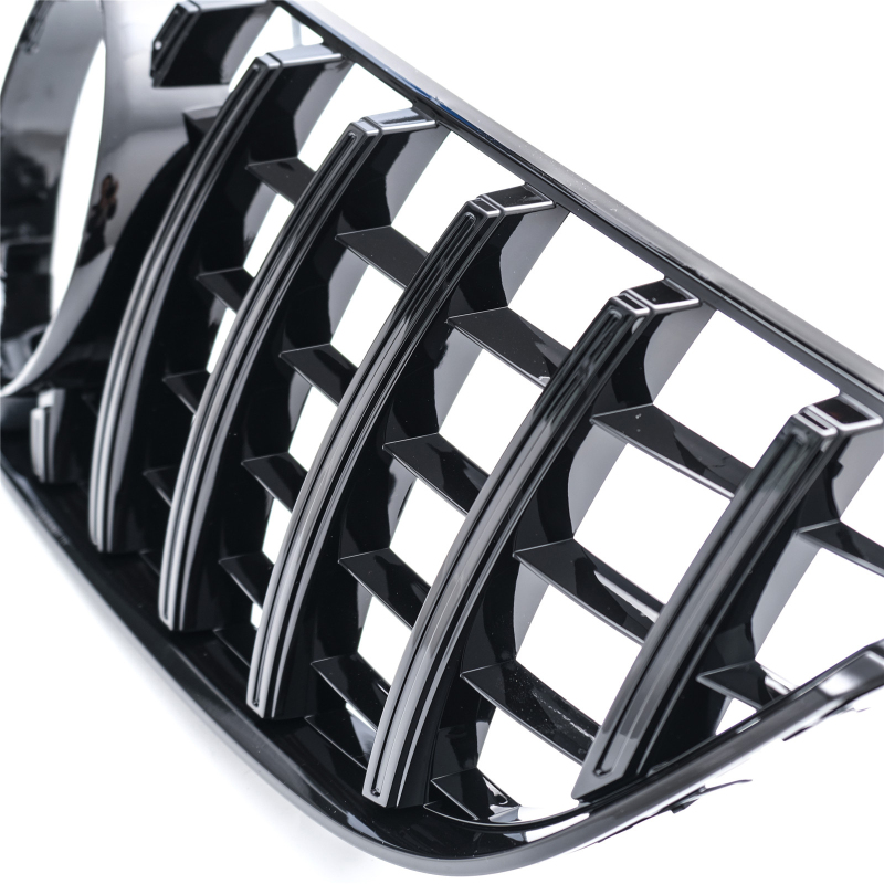 Kühlergrill glanz Schwarz GT Panamericana passend für Mercedes E-KlasseCoupe C207 A207 Facelift