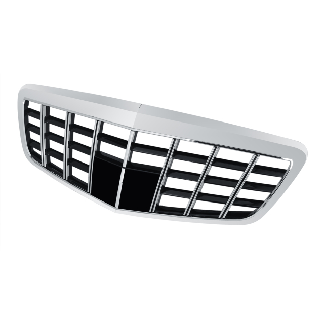 Kühlergrill Chrom GT Panamericana passend für Mercedes E-Klasse W221 Vorfacelift