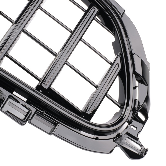 Kühlergrill glanz Schwarz GT Panamericana passend für Mercedes E-Klasse W213 S213 C238 A238 Facelift AMG-Paket
