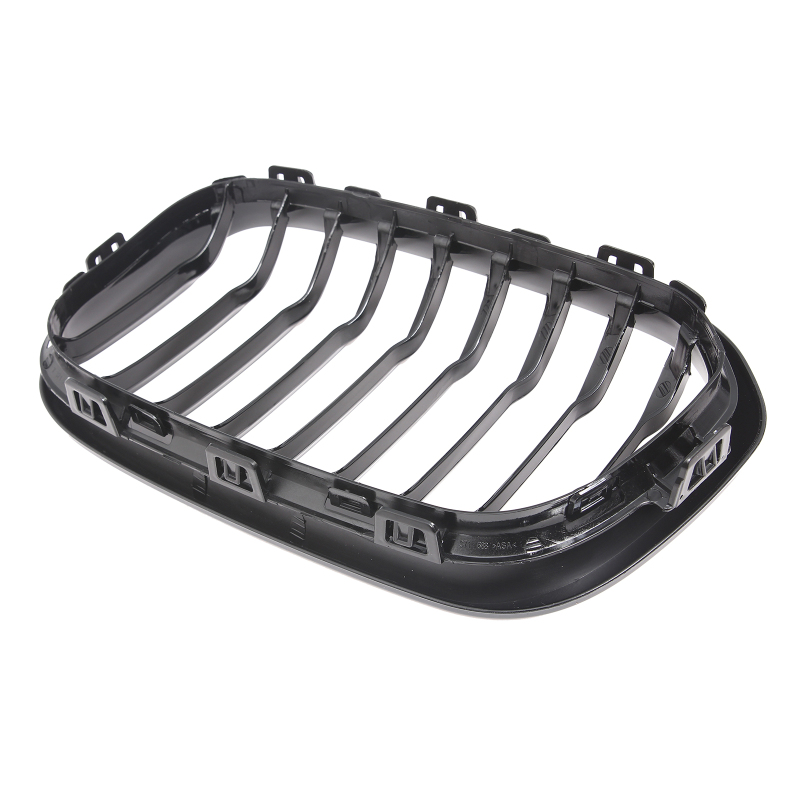Nieren Grill glanz Schwarz Einzelsteg passend für BMW 1er F20 F21 Facelift
