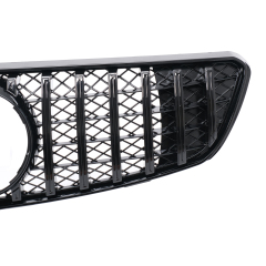 Kühlergrill glanz Schwarz GT Panamericana passend für Mercedes R-Klasse R251 V251 Vorfacelift