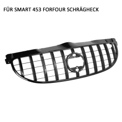 Kühlergrill Glanz Schwarz GT Panamericana passend für Smart Forfour W453 Schr?gheck