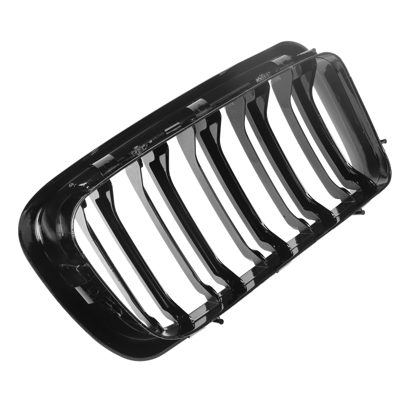 Nieren Grill glanz Schwarz Doppelsteg passend für BMW 7er E38