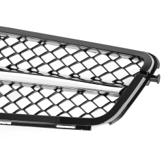Kühlergrill glanz Schwarz Chrom AMG Look passend für Mercedes C-Klasse W204 S204 C204