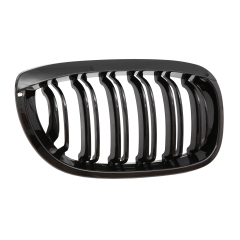 Nieren Grill glanz Schwarz Doppelsteg passend für BMW 3er Coupe E46 Facelift