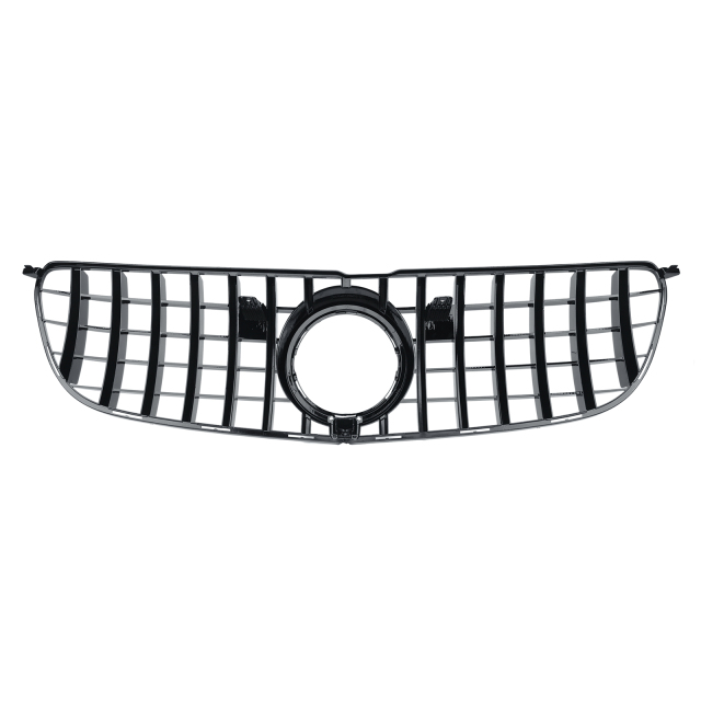Kühlergrill glanz Schwarz GT Panamericana passend für Mercedes GLS X166