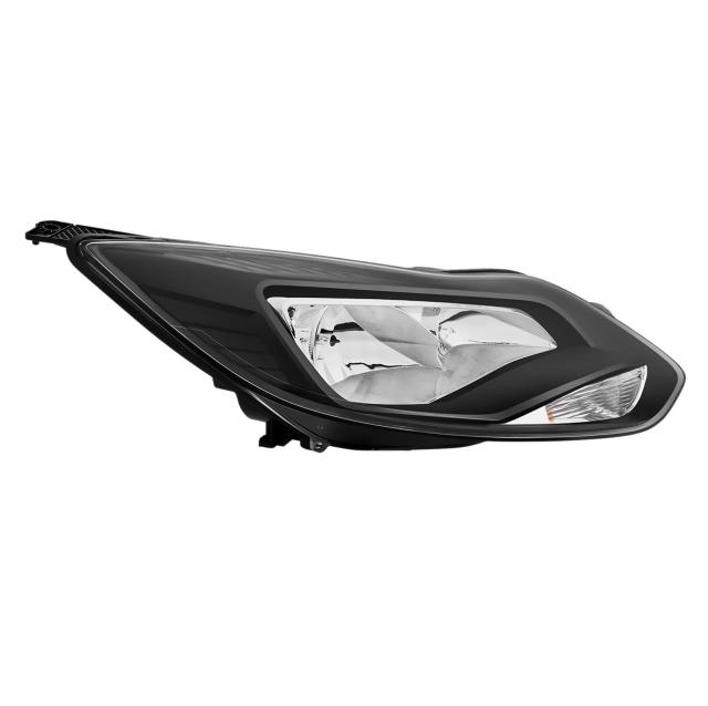 Front Scheinwerfer Rechts für Ford Focus MK3 10-14 Schwarz Hauptscheinwerfer