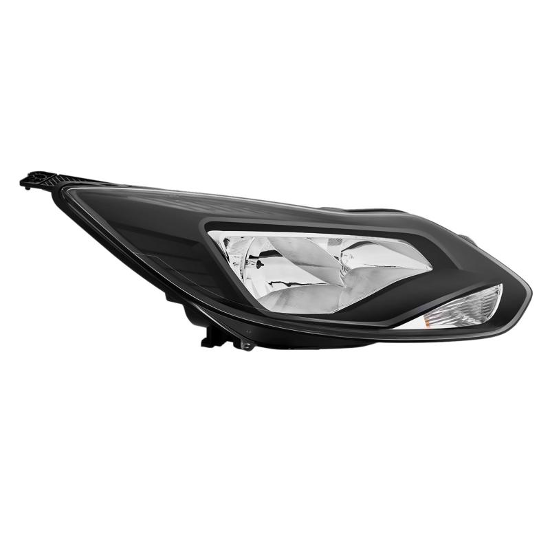 Front Scheinwerfer Rechts für Ford Focus MK3 10-14 Schwarz Hauptscheinwerfer