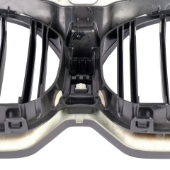 Nieren Grill glanz Schwarz Doppelsteg passend für BMW 5er G30 G31 Facelift ohne PASP