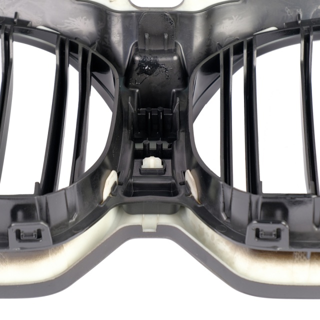 Nieren Grill glanz Schwarz Doppelsteg passend für BMW 5er G30 G31 Facelift ohne PASP