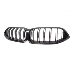Nieren Grill glanz Schwarz Doppelsteg passend für BMW 8er G15 G14 G16 F92 F91 F93