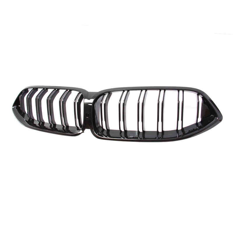 Nieren Grill glanz Schwarz Doppelsteg passend für BMW 8er G15 G14 G16 F92 F91 F93