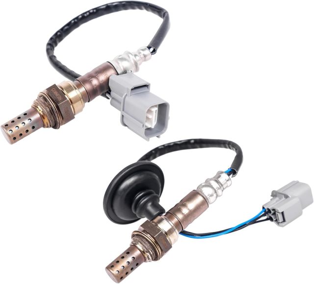 Oxygen Sensor (O2) Upstream+Downstream for Honda B16A2 B20B/B20Z 1997-2001 CRV 2.0L 1999-2000 Civic 1.6L,Set of 2