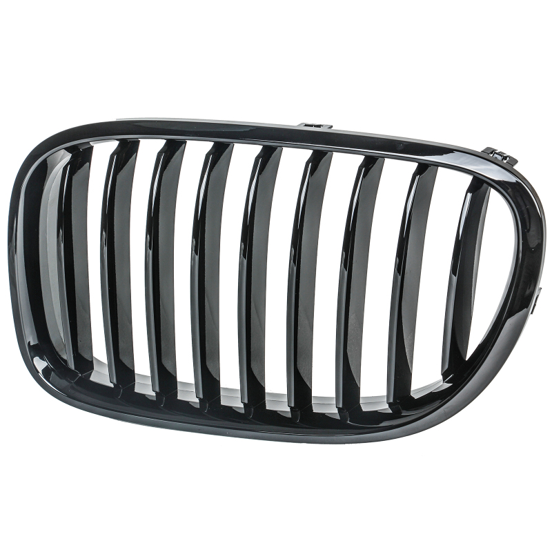 Nieren Grill glanz Schwarz Einzelsteg passend für BMW 7er F01 F02 F03 F04 Facelift