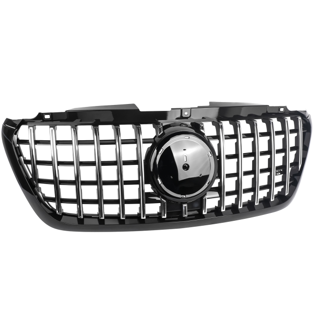 Kühlergrill Chrom GT Panamericana Grill Passend für Mercedes-Benz Sprinter W907 W910