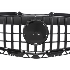 Kühlergrill Glanz Schwarz GT Panamericana Grill Passend für Mercedes-Benz Sprinter W906 Facelift Bj. ab 09.2013-