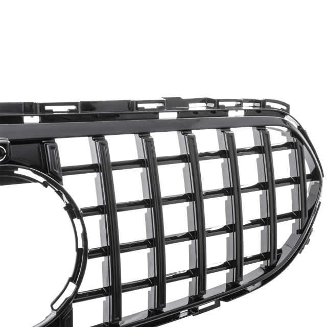 Kühlergrill glanz Schwarz GT Panamericana passend für Mercedes E-Klasse W213 S213 C238 A238 Facelift