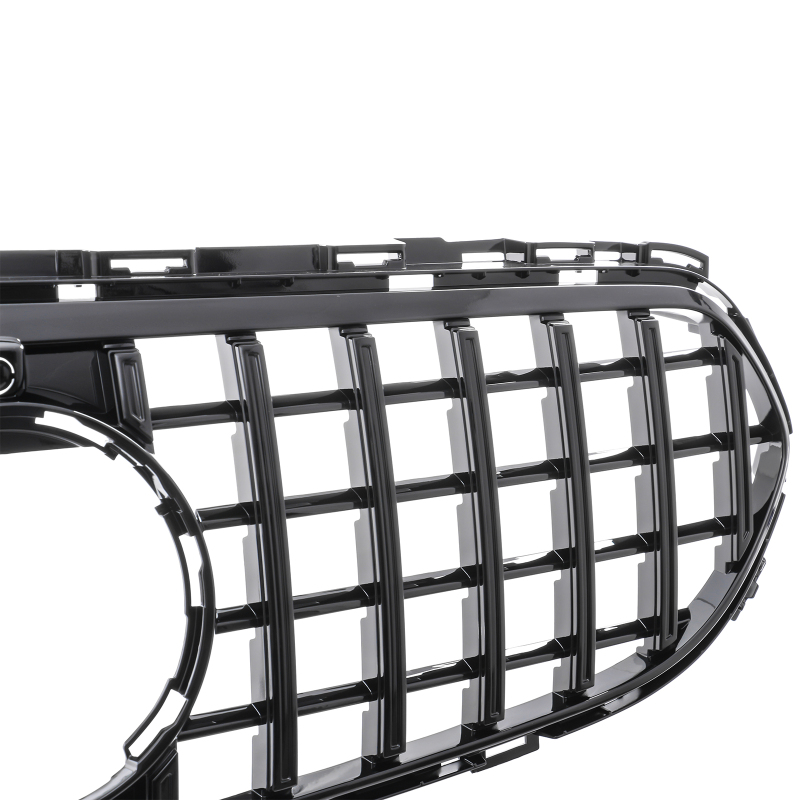 Kühlergrill glanz Schwarz GT Panamericana passend für Mercedes E-Klasse W213 S213 C238 A238 Facelift