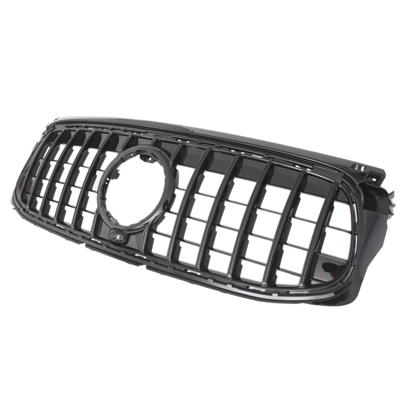 Kühlergrill glanz Schwarz GT Panamericana passend für Mercedes GLB X247 AMG-Paket