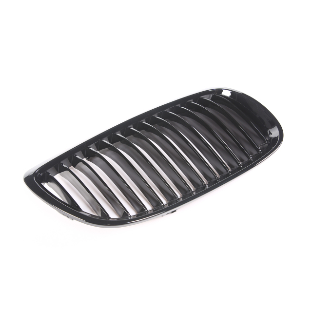 Nieren Grill glanz Schwarz Einzelsteg passend für BMW 3er Coupe E92 E93 Facelift