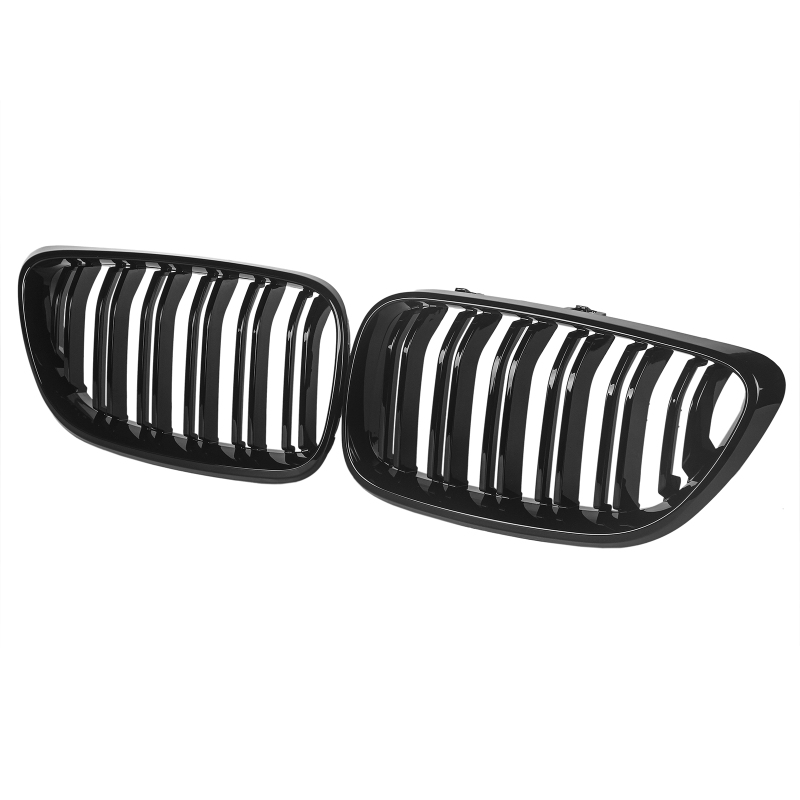 Nieren Grill glanz Schwarz Doppelsteg passend für BMW 2er F22 F23
