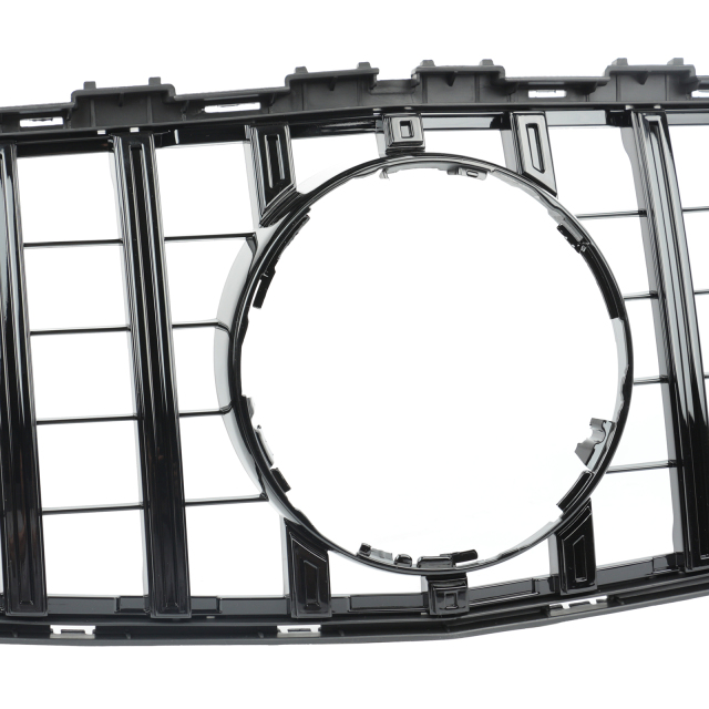 Kühlergrill glanz Schwarz GT Panamericana passend für Mercedes A-Klasse W176 Facelift