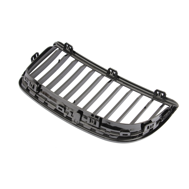 Nieren Grill glanz Schwarz Einzelsteg passend für BMW 3er E90 E91 Vorfacelift