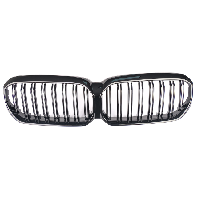 Nieren Grill glanz Schwarz Doppelsteg passend für BMW 5er G30 G31 Facelift ohne PASP