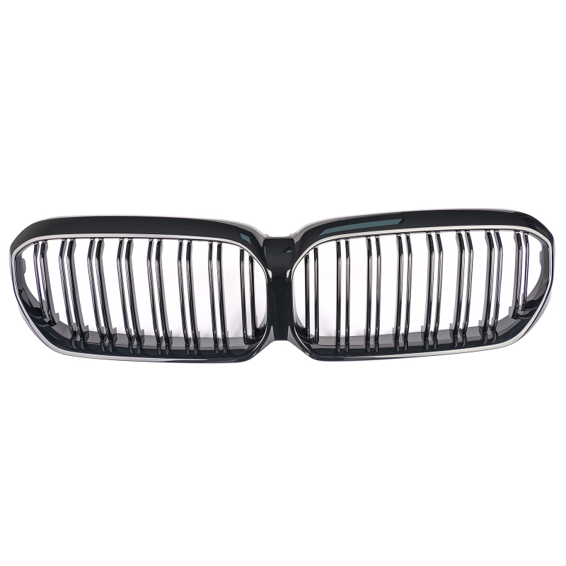 Nieren Grill glanz Schwarz Doppelsteg passend für BMW 5er G30 G31 Facelift ohne PASP