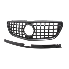 Kühlergrill glanz Schwarz GT Panamericana passend für Mercedes VITO W447 Vorfacelift