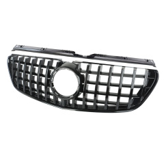 Kühlergrill glanz Schwarz GT Panamericana passend für Mercedes V-Klasse W447 Vorfacelift