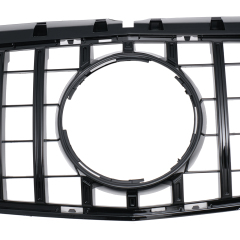 Kühlergrill glanz Schwarz GT Panamericana passend für Mercedes B-Klasse W246 W242 Vorfacelift