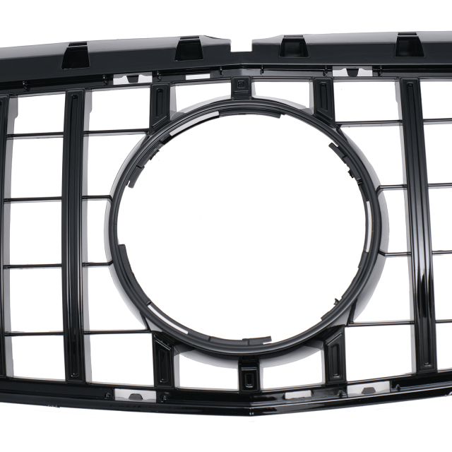 Kühlergrill glanz Schwarz GT Panamericana passend für Mercedes B-Klasse W246 W242 Vorfacelift