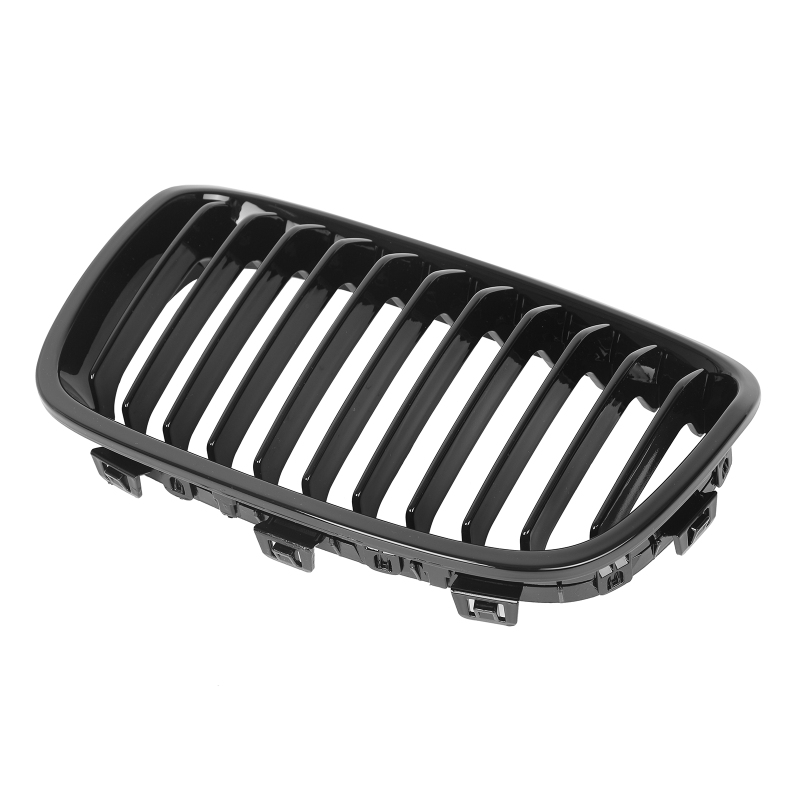 Nieren Grill glanz Schwarz Einzelsteg passend für BMW 1er F20 F21 Vorfacelift