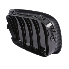 Nieren Grill Carbon Look Doppelsteg passend für BMW 5er E39