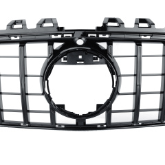 Kühlergrill glanz Schwarz mit Kamera GT Panamericana passend für Mercedes CLA C118 X118