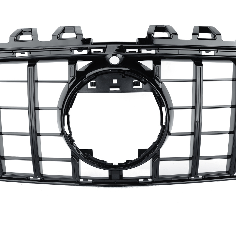 Kühlergrill glanz Schwarz mit Kamera GT Panamericana passend für Mercedes CLA C118 X118