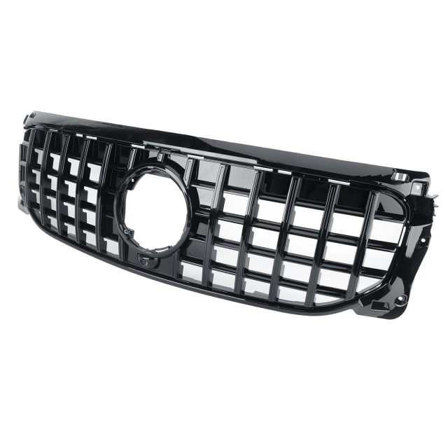 Kühlergrill glanz Schwarz GT Panamericana passend für Mercedes GLB X247