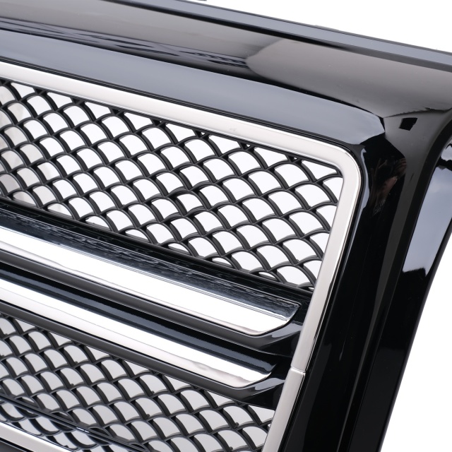 Kühlergrill glanz Schwarz AMG Look passend für Mercedes G-Klasse W463