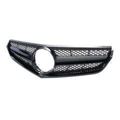 Kühlergrill glanz Schwarz AMG Look passend für Mercedes E-KlasseCoupe C207 A207 Vorfacelift