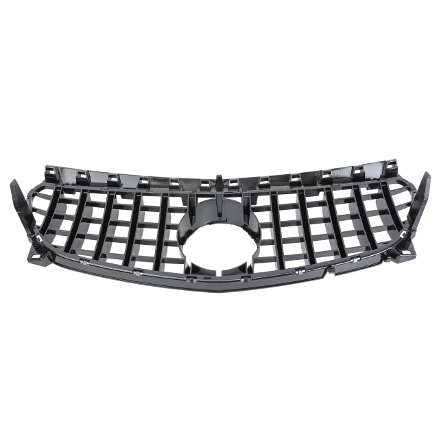 Kühlergrill glanz Schwarz GT Panamericana passend für Mercedes CLA C117 X117 Facelift