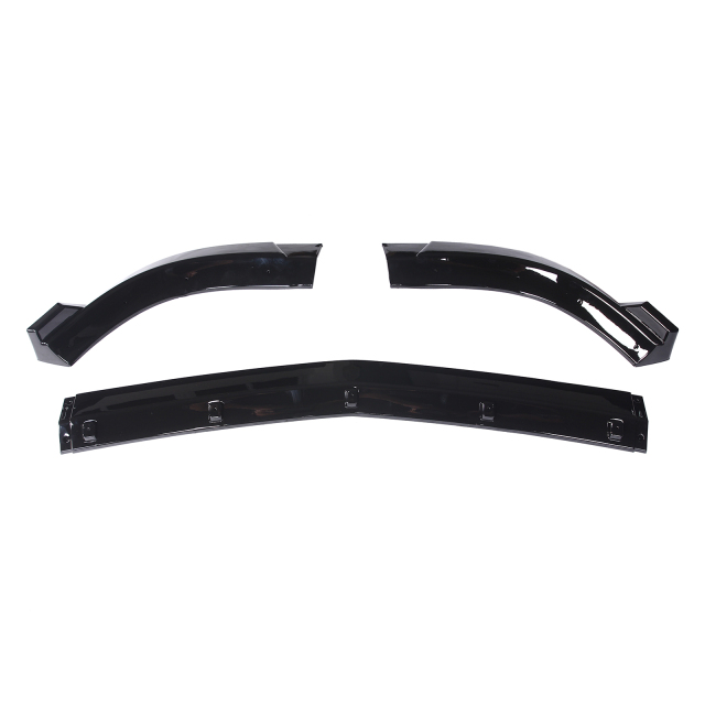Spoilerlippe Frontlippe GLANZ SCHWARZ für Mercedes W204 S204 C204 2009-2011