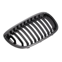 Nieren Grill glanz Schwarz Einzelsteg passend für BMW 3er Coupe E46 Facelift