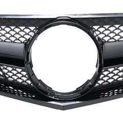Kühlergrill glanz Schwarz AMG Look passend für Mercedes E-KlasseCoupe C207 A207 Vorfacelift
