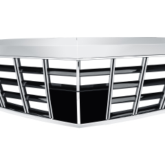 Kühlergrill Chrom GT Panamericana passend für Mercedes E-Klasse W221 Vorfacelift