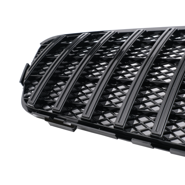 Kühlergrill glanz Schwarz GT Panamericana passend für Mercedes R-Klasse R251 V251 Facelift